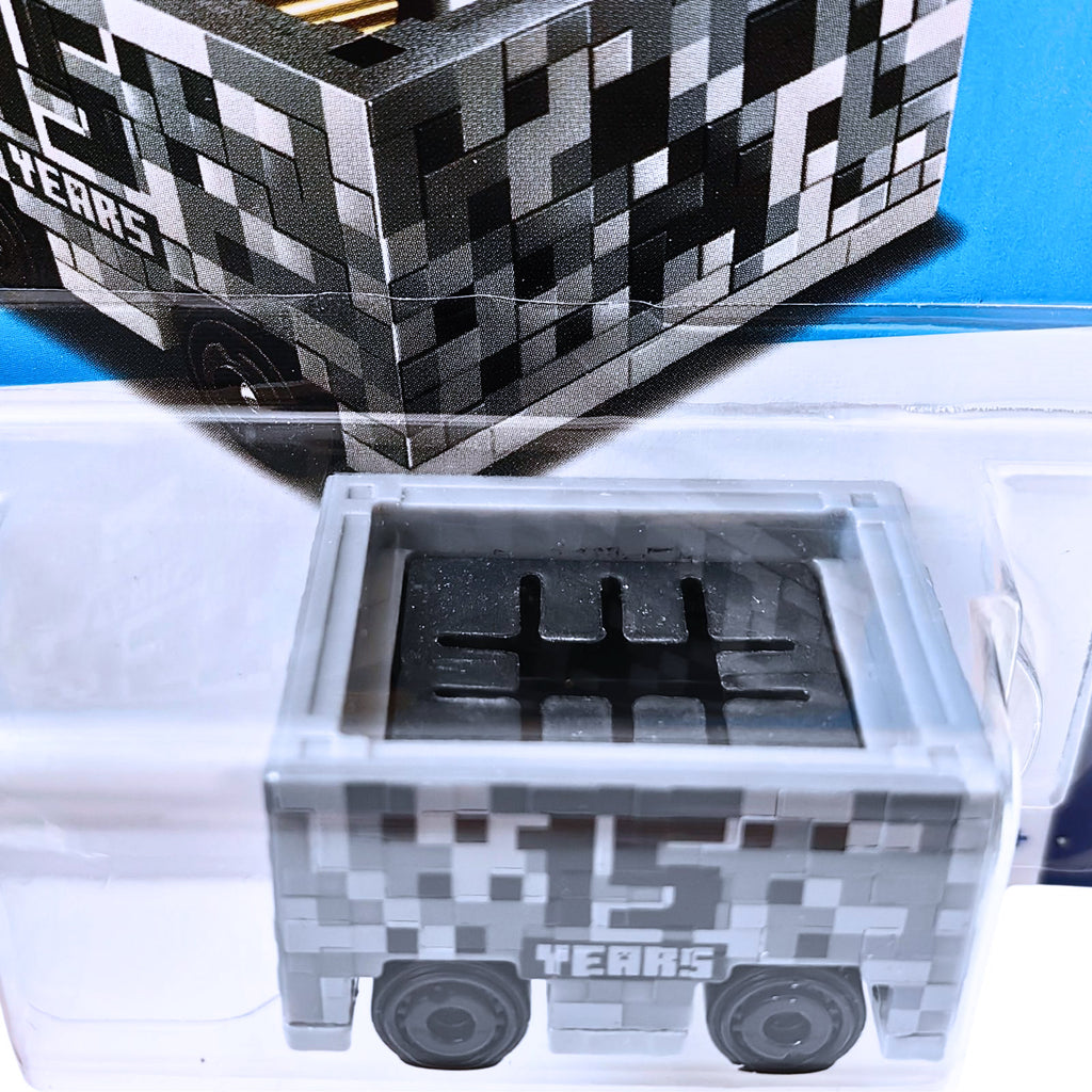 Hot Wheels HW Screen Time Series - Minecart - Grey