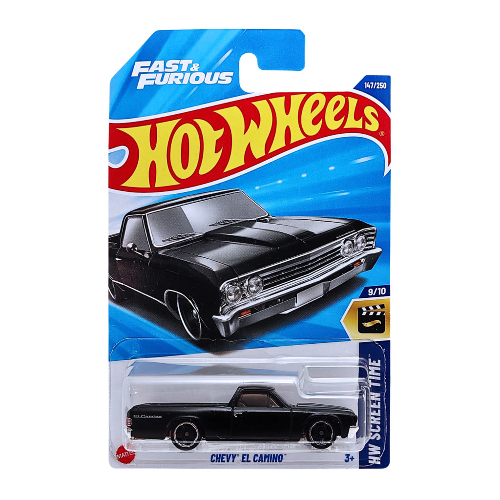 Hot Wheels HW SCREEN TIME | Chevy El Camino - Black (147/250)