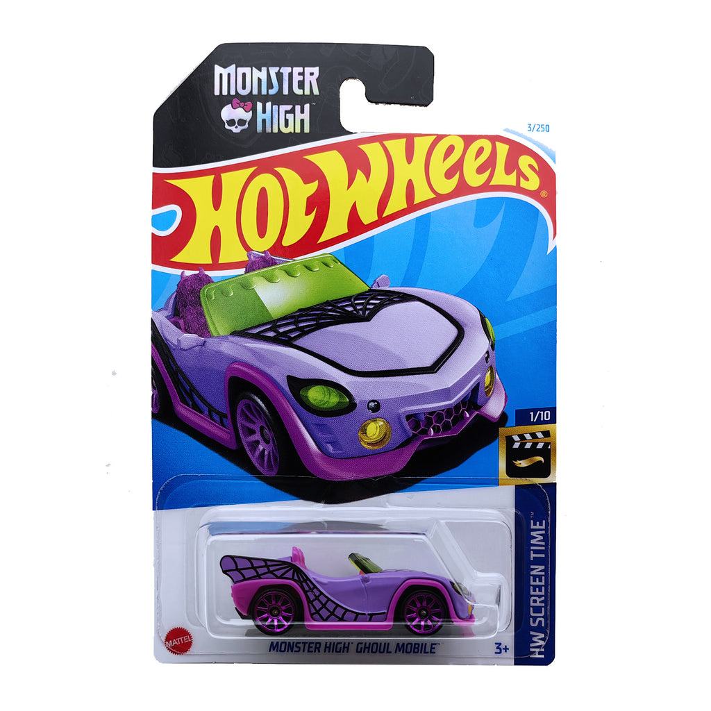Hot Wheels HW SCREEN TIME - Monster High Ghoul Mobile
