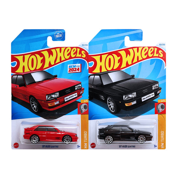 Hot Wheels HW TURBO - '87 Audi Quattro – 1 Station Hub