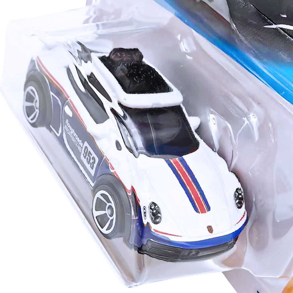 Hot Wheels HW TURBO | Porsche 911 Rallye - White.Blue (172/250)