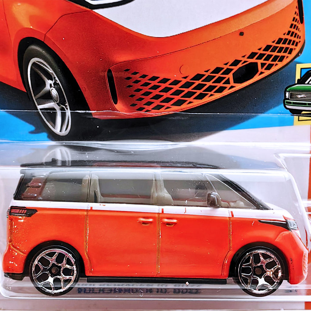 Hot Wheels HW VANS | Volkswagen ID. Buzz - Orange.Black (202/250)