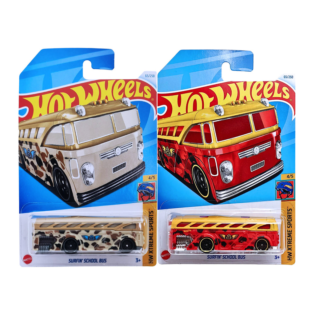 Hot Wheels HW XTREME SPORTS | Surfin' School Bus