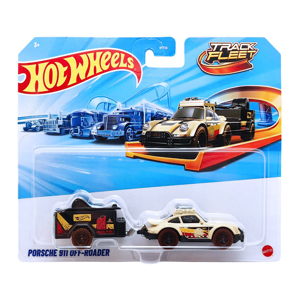 Hot Wheels TRACK FLEET | Porsche 911 Off-Roader - Beige
