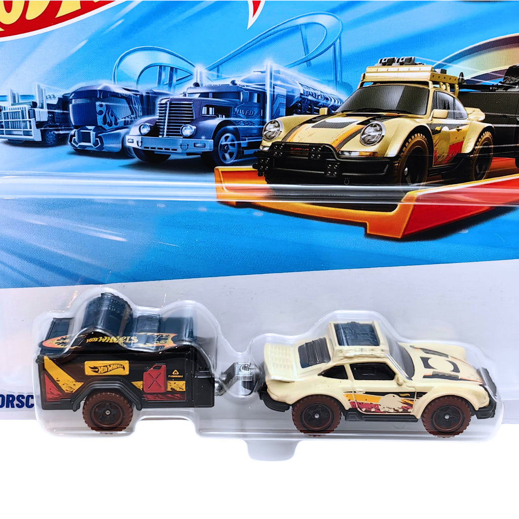 Hot Wheels TRACK FLEET | Porsche 911 Off-Roader - Beige