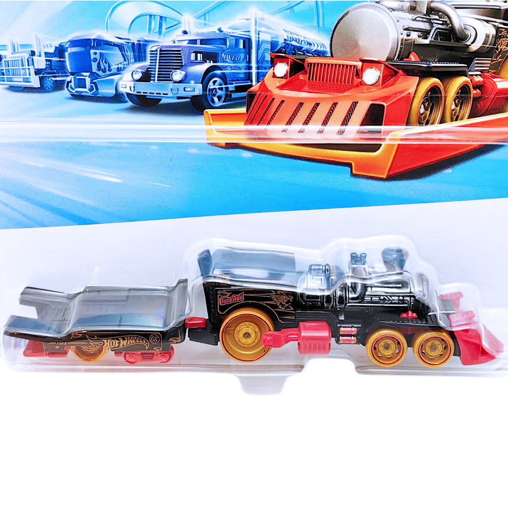Hot Wheels TRACK FLEET | Nitro Rail - Black.Red