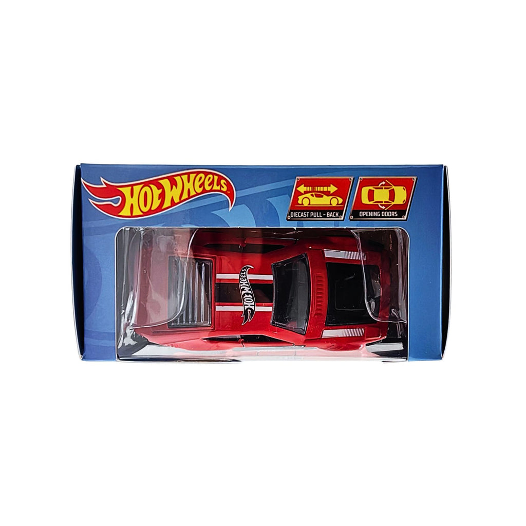 Hot Wheels Pull-Back | Dimachinni Veloce - Red