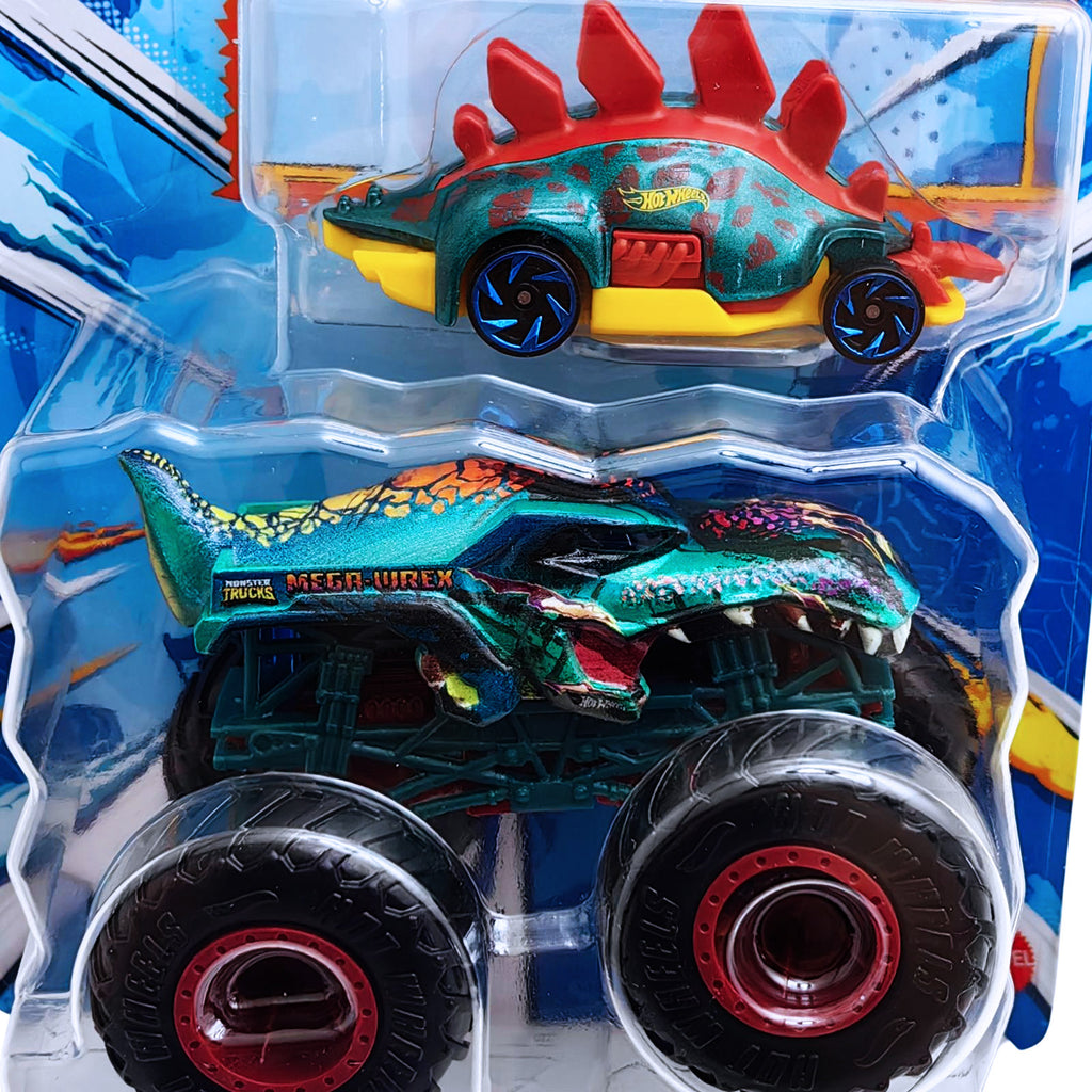 Hot Wheels Monster Trucks Mega-Wrex with Motosaurus