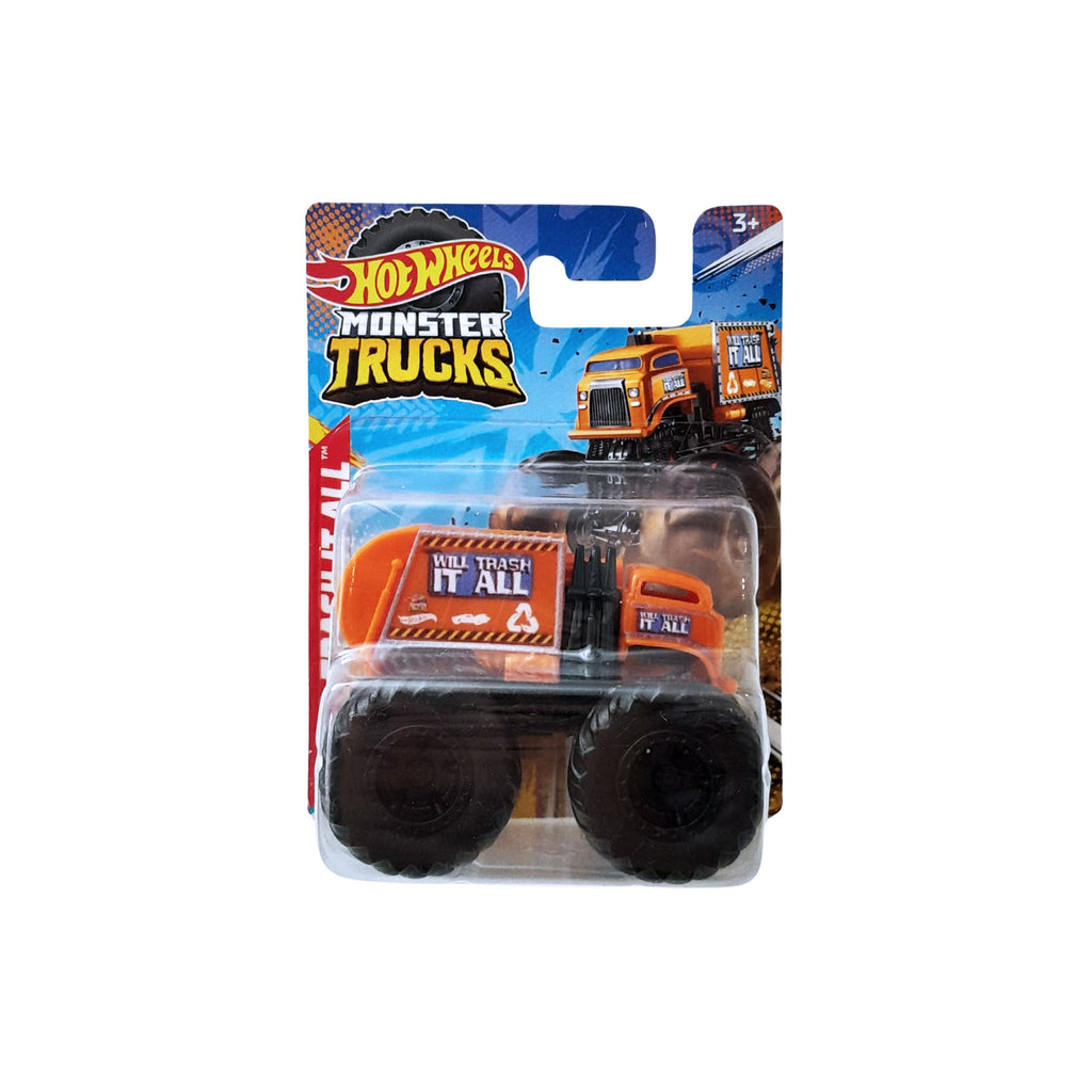 Hot Wheels Mini Monster Trucks 1:70 - Will Trash it All