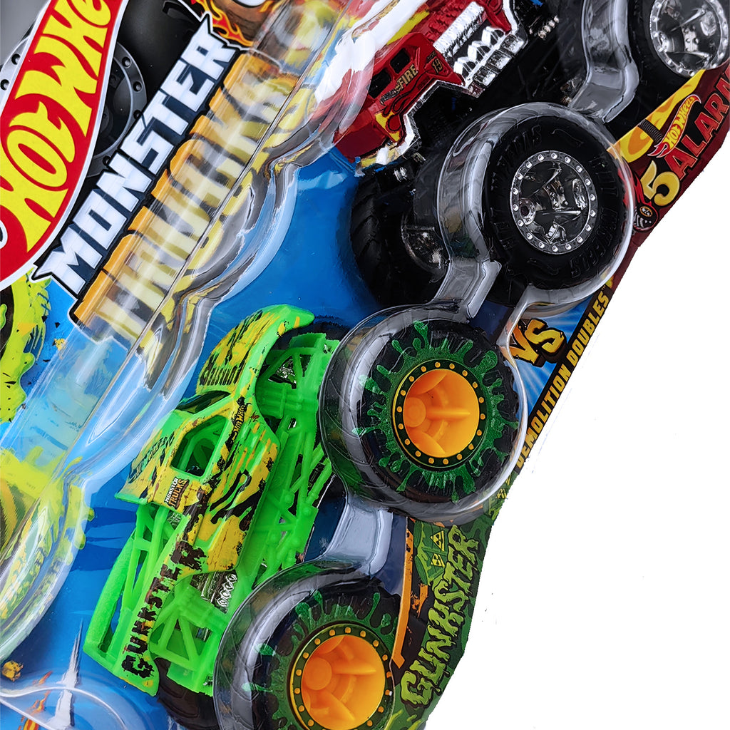 Hot Wheels Monster Trucks Demolition Double - Gunkster VS 5Alarm
