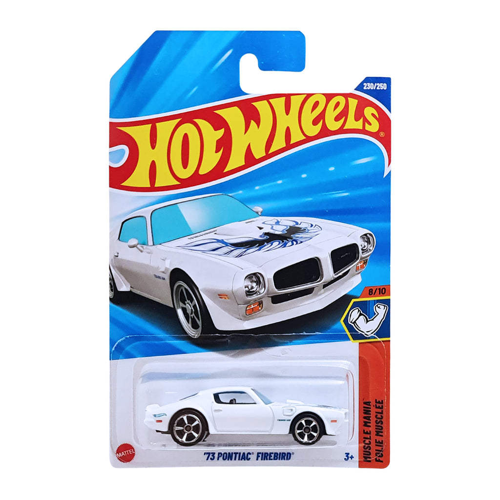 Hot Wheels MUSCLE MANIA | '73 Pontiac Firebird - White (230/250)
