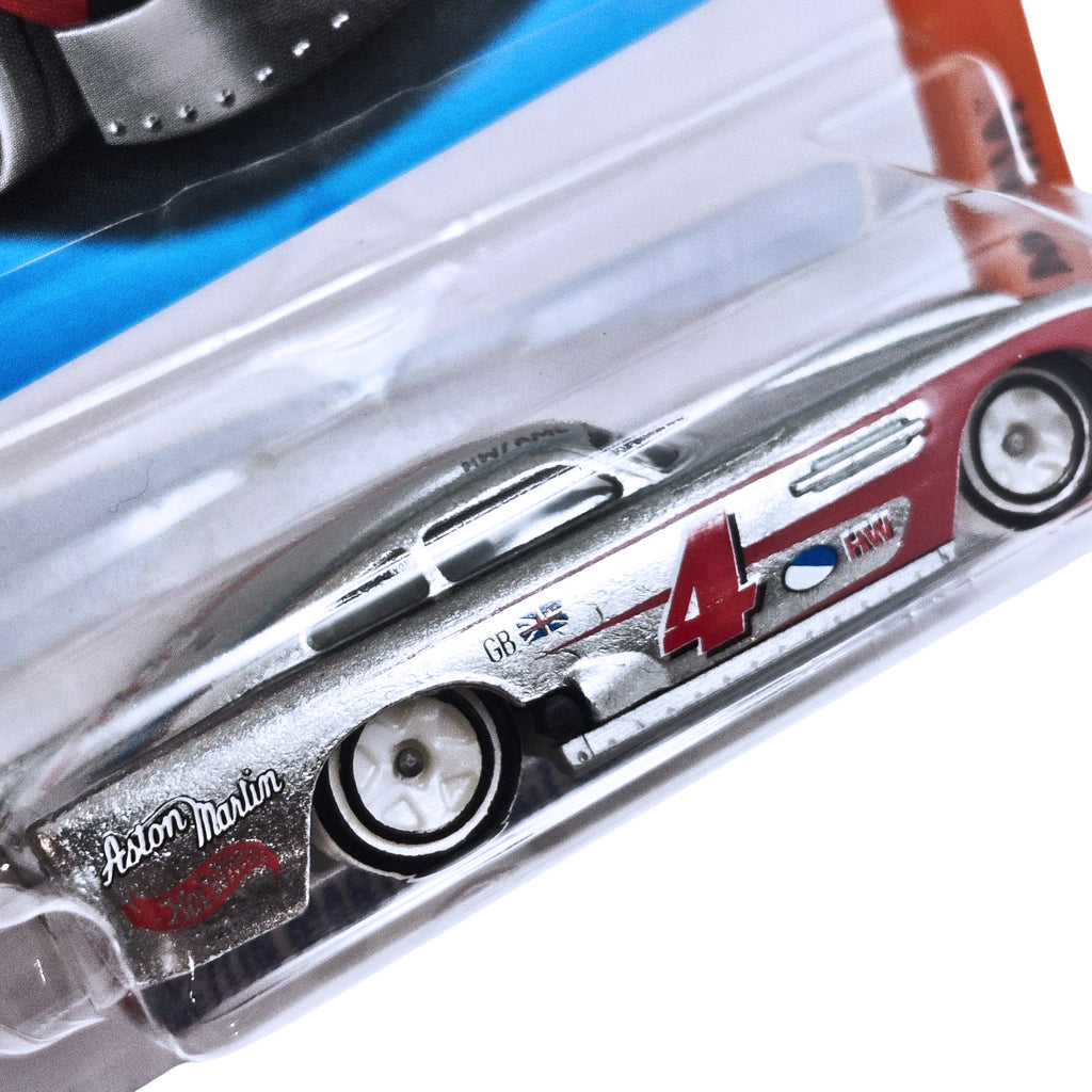 Hot Wheels MUSCLE MANIA | Aston Martin DB4GT High-Speed Edition - Silver.Red (219/250)