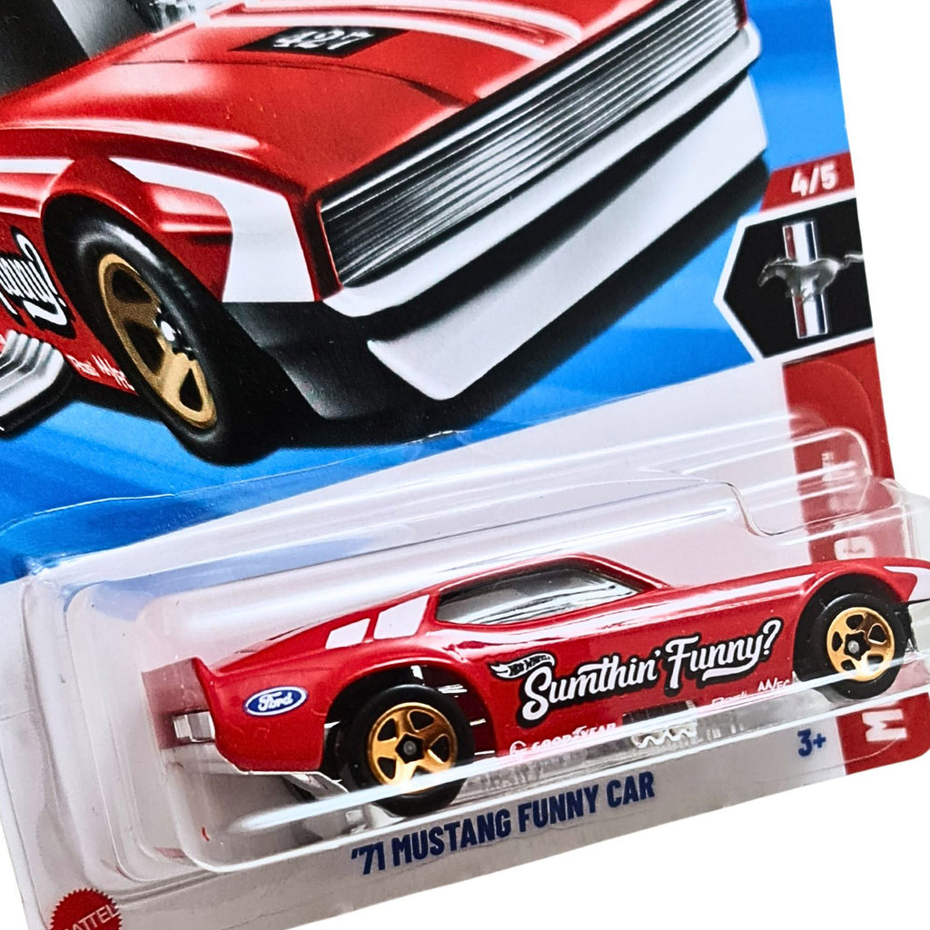 Hot Wheels MUSTANG 60 | '71 Mustang Funny Car - Red (175/250)