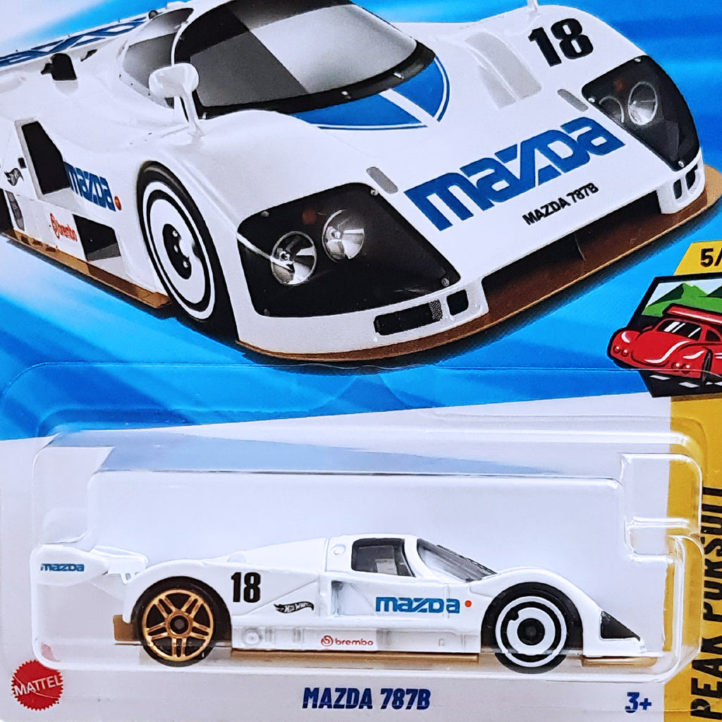 Hot Wheels PEAK PURSUIT | Mazda 787B - White (226/250)