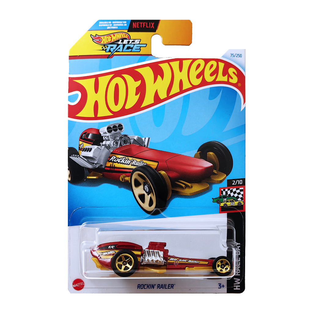 Hot Wheels HW RACE DAY - Rockin' Railer | Red
