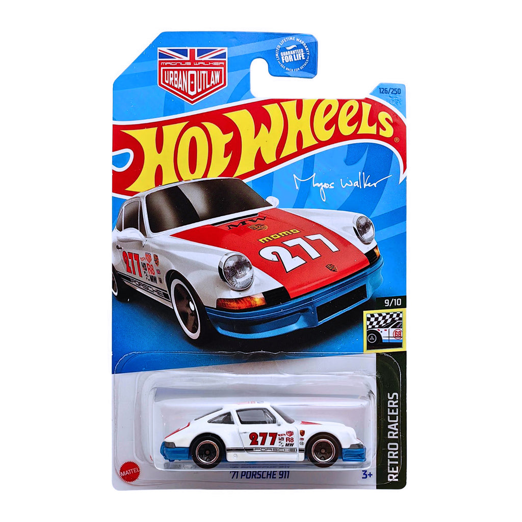 Hot Wheels RETRO RACERS - '71 Porsche 911 (US CARD)