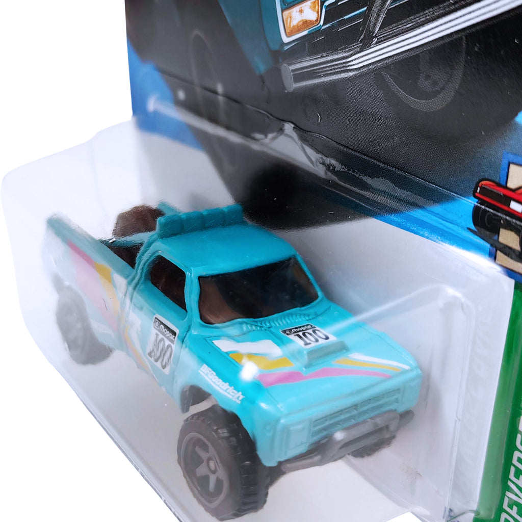 Hot Wheels HW REVERSE RAKE - '87 DODGE D100  |  Light Blue