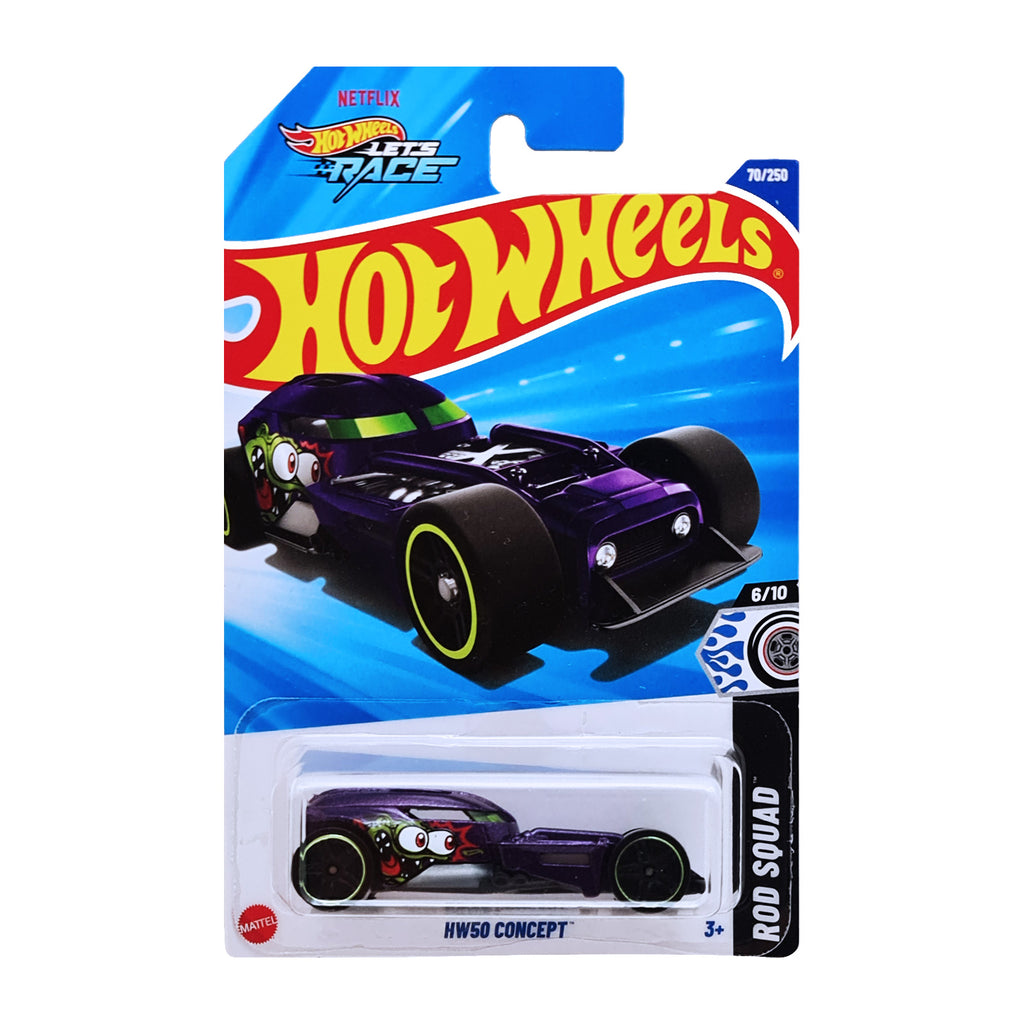 Hot Wheels ROD SQUAD | HW50 Concept - Purple (70/250)