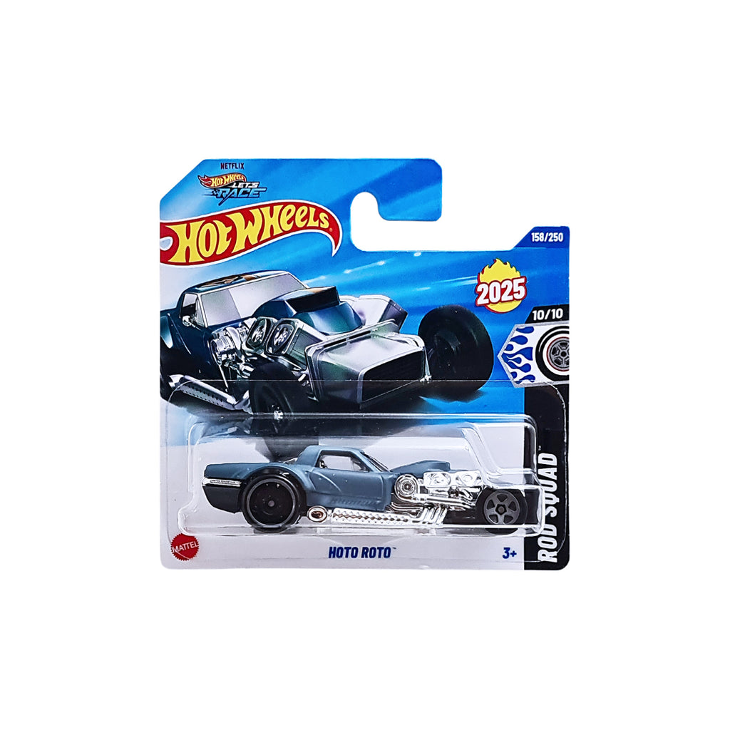 Hot Wheels ROD SQUAD | Hoto Roto - Moody Blue (158/250) Short Card