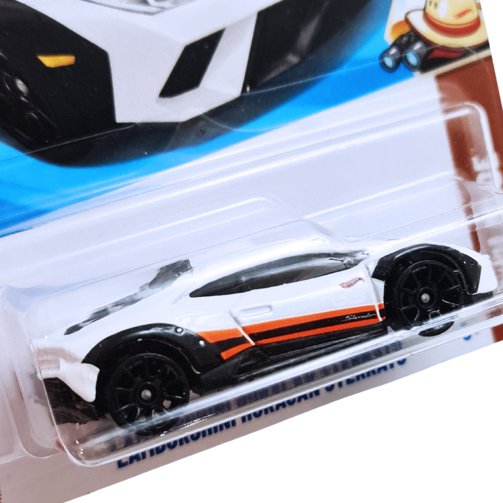 Hot Wheels SAFARI MODE | Lamborghini Huracan Sterrato - White.Orange (41/250)