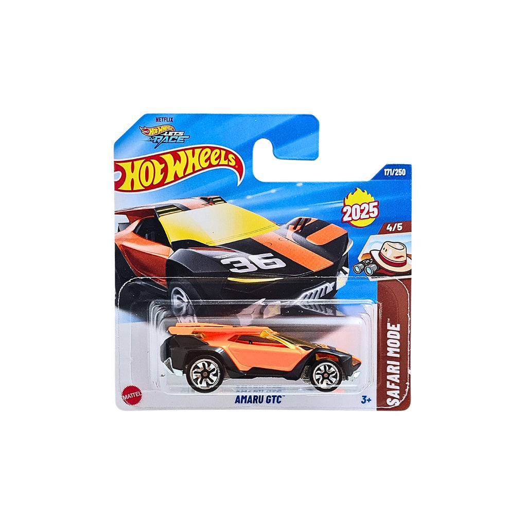 Hot Wheels SAFARI MODE | Amaru GTC - Orange.Black (171/250)SC