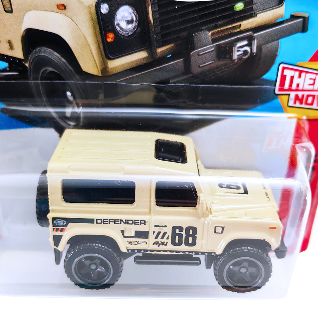 Hot Wheels THEN AND NOW | Land Rover Defender 90 - Beige (210/250)