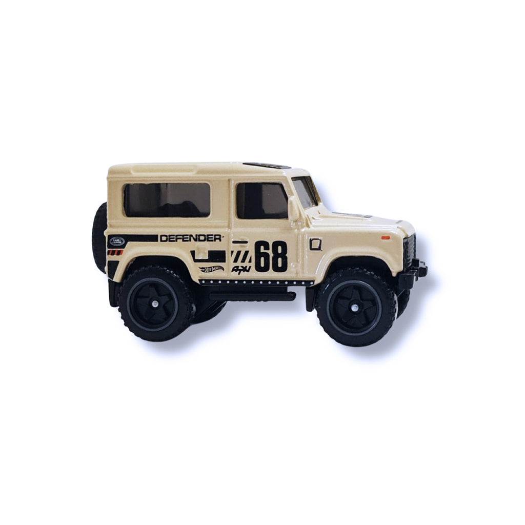 Hot Wheels THEN AND NOW | Land Rover Defender 90 - Beige (210/250) LOOSE