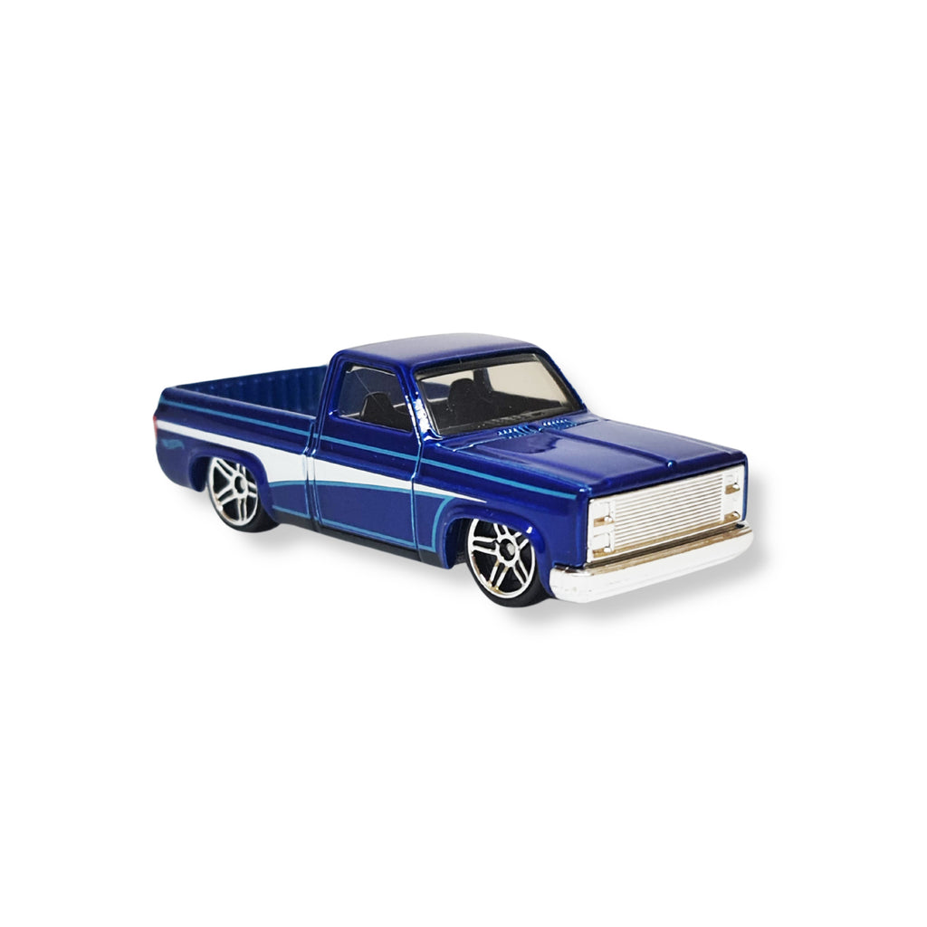 Hot Wheels HW THEN AND NOW | '83 Chevy Silverado - Blue (249/250) LOOSE