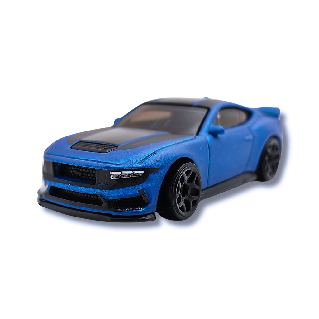 Hot Wheels THEN AND NOW | Ford Mustang Dark Horse - Blue (250/250) Loose