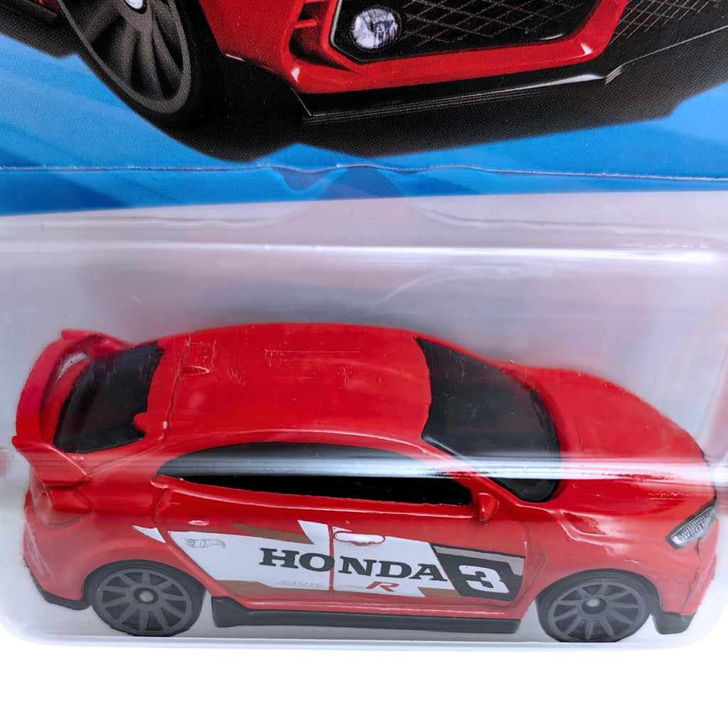Hot Wheels THEN AND NOW | 2018 Honda Civic Type R - Red (123/250)