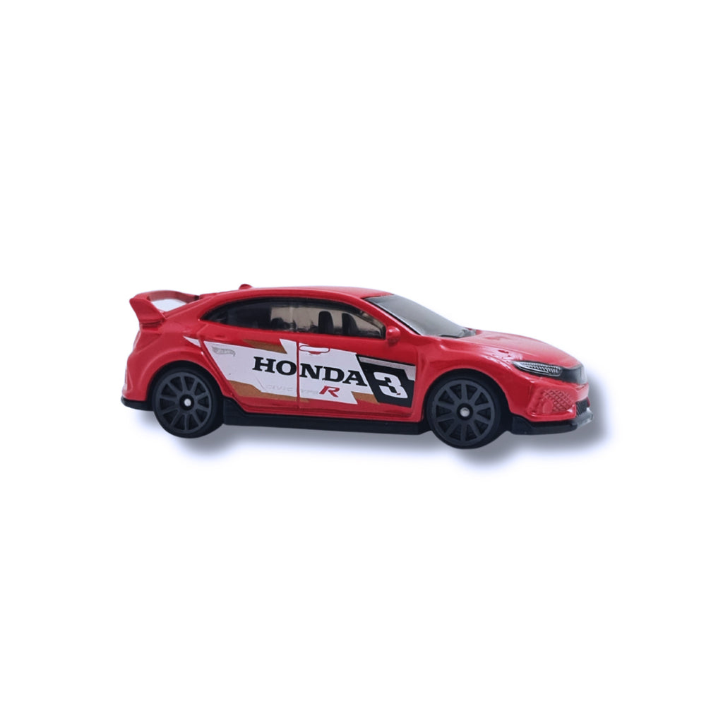 Hot Wheels THEN AND NOW | 2018 Honda Civic Type R - Red (123/250)