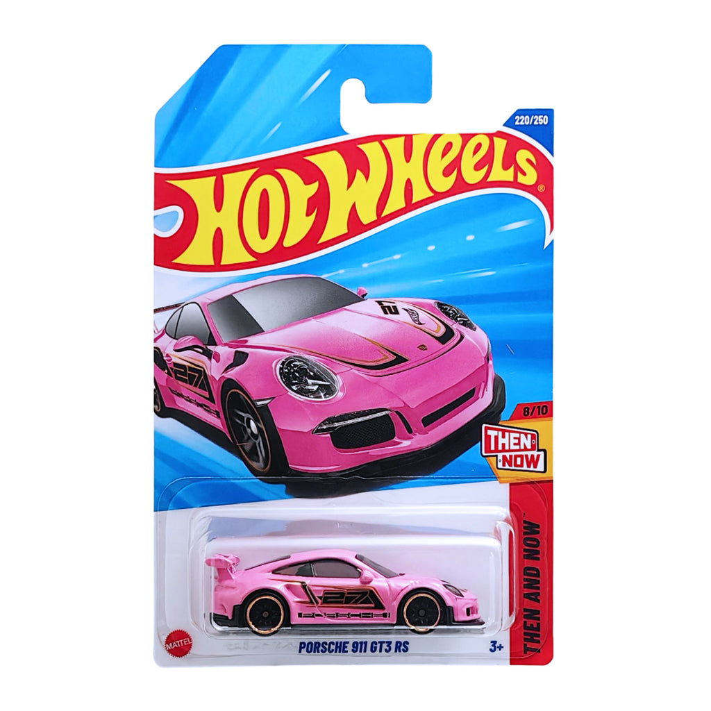Hot Wheels THEN AND NOW | Porsche 911 GT3 RS - Pink (220/250)