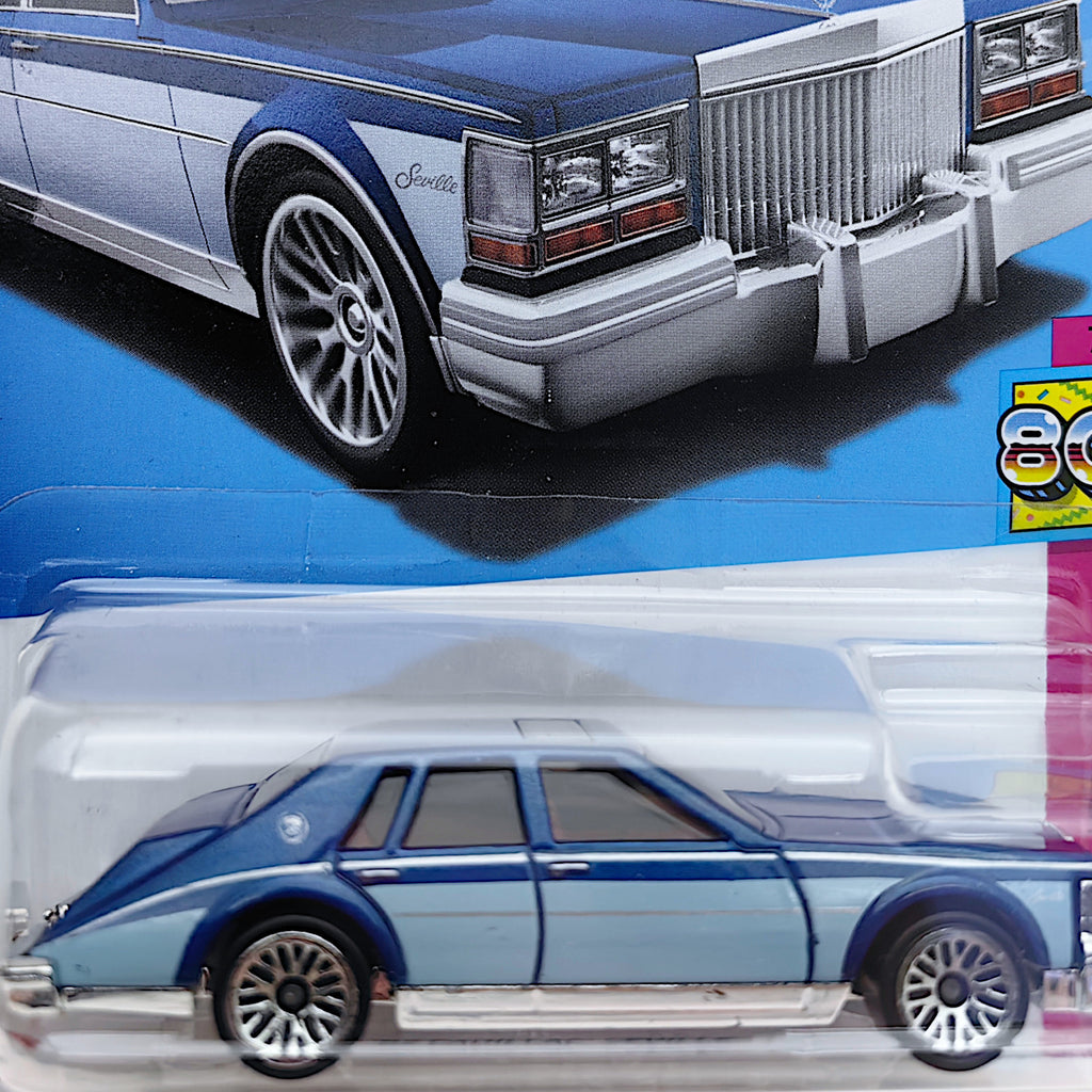 Hot Wheels HW THE '80S - 82 Cadillac Seville - Blue (75/250)