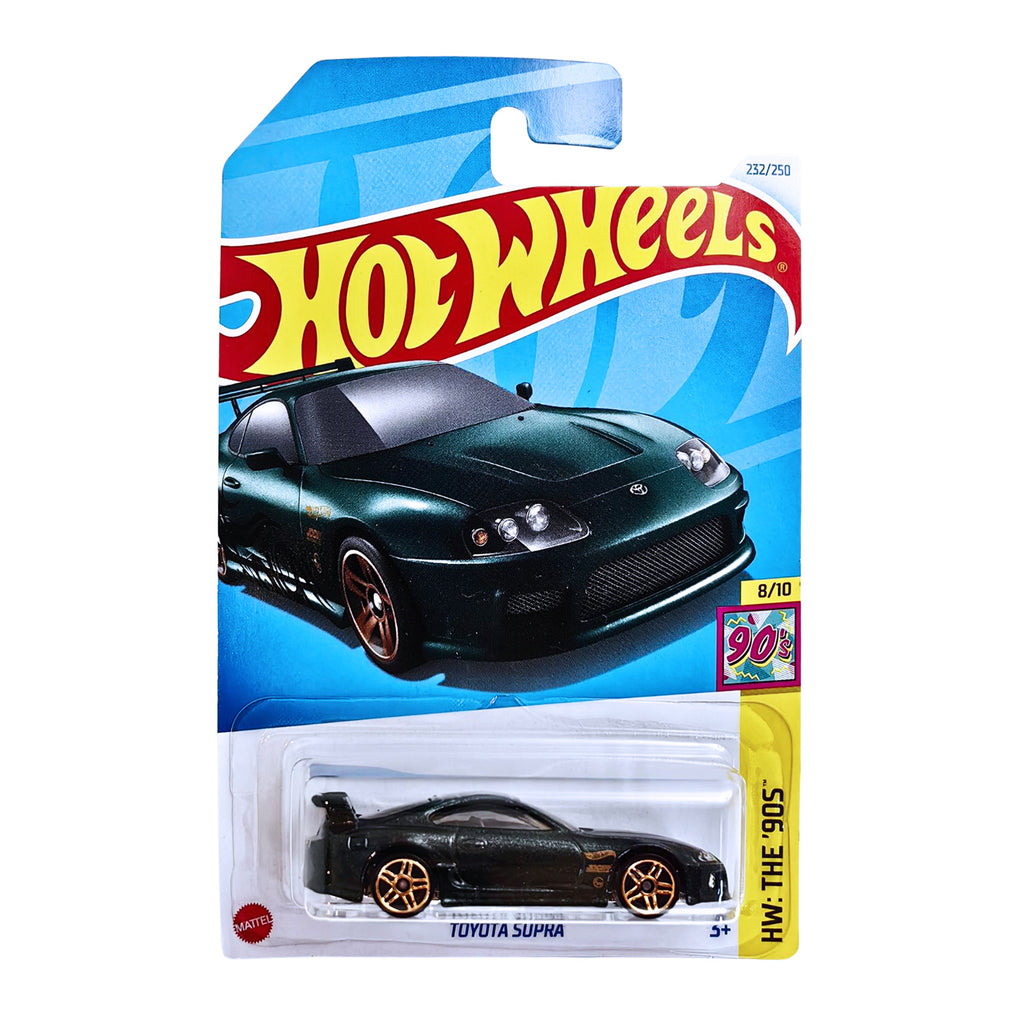 Hot Wheels HW THE 90'S | Toyota Supra - Green (232/250)