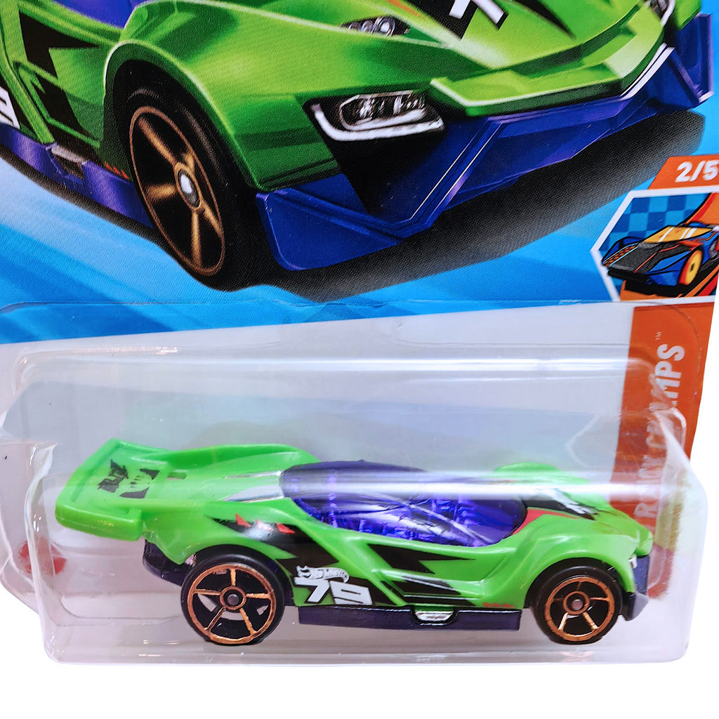 Hot Wheels HW TRACK CHAMPS | Blitzspeeder - Green.Purple (215/250)