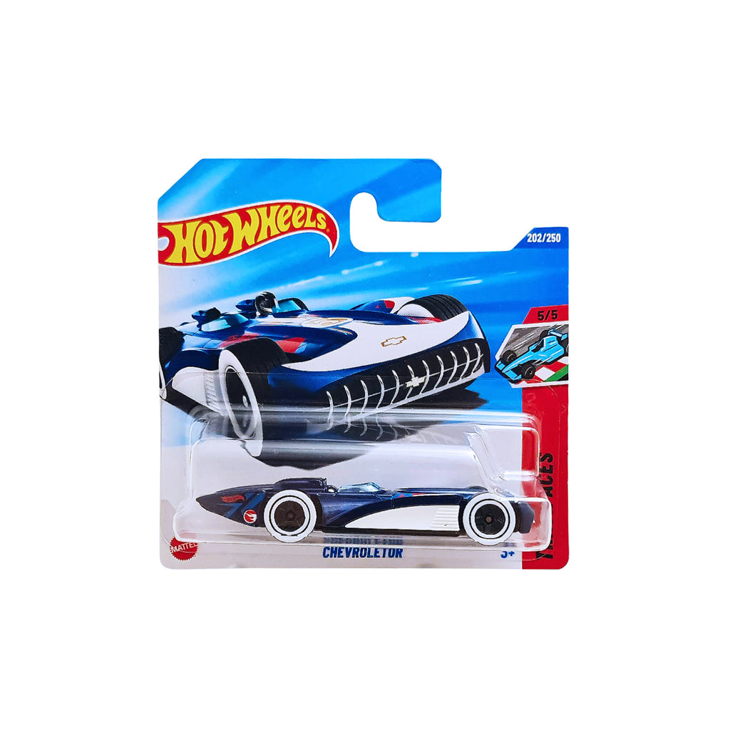 Hot Wheels TRACK ACES | Chevroletor - Blue.White (202/250) RTH - SHORT CARD