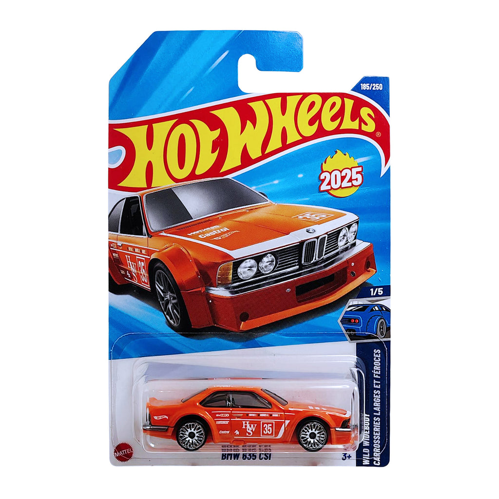 Hot Wheels WILD WIDEBODY | BMW 635 Csi - Orange (185/250)
