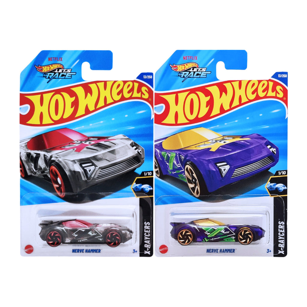 Hot Wheels X-RAYCERS - Nerve Hammer