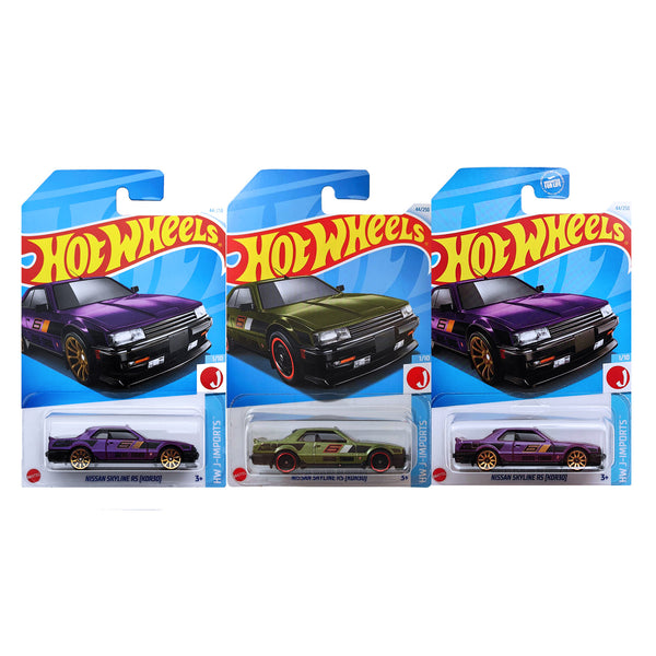 Hot Wheels HW J-IMPORTS - Nissan Skyline RS [KDR30] – 1 Station Hub