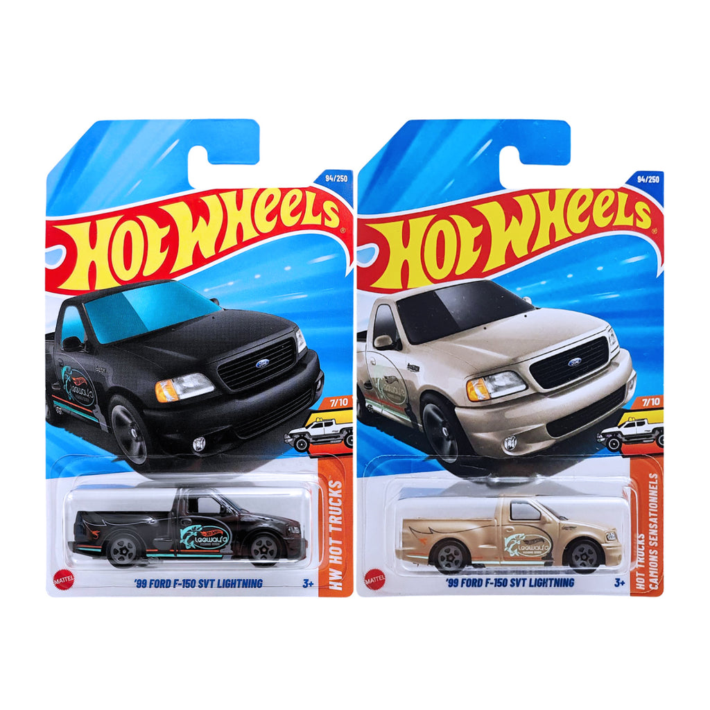Hot Wheels HOT TRUCKS | '99 Ford F-150 SVT Lightning