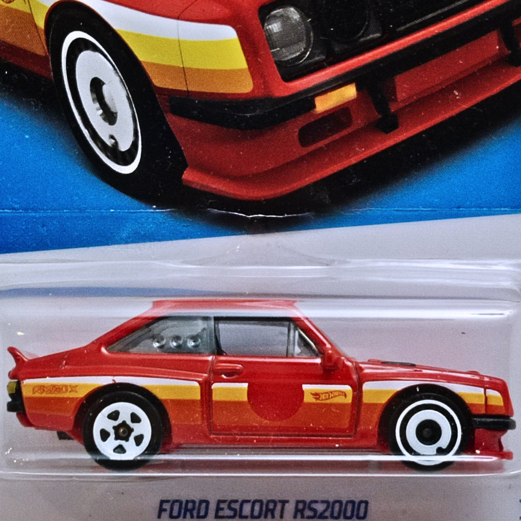 Hot Wheels RETRO RACERS | Ford Escort RS2000 - Red (4/250)