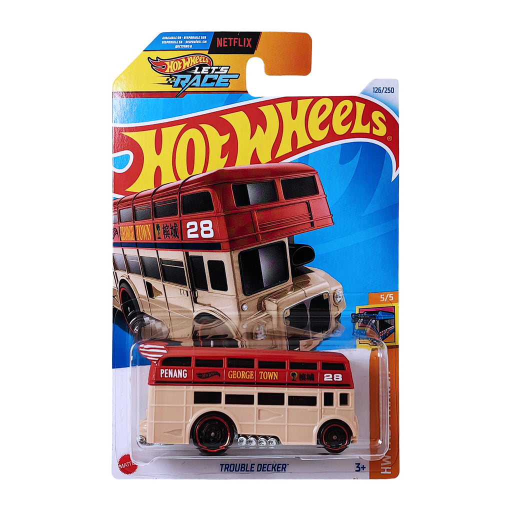 Hot Wheel 1:64 HW FAST TRANSIT - Trouble Decker