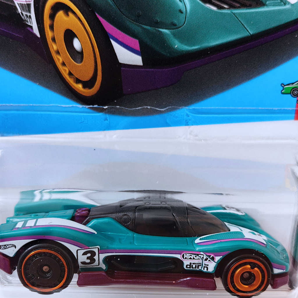 Hot Wheels HW RACE DAY - Group C Fantasy | Green Purple White