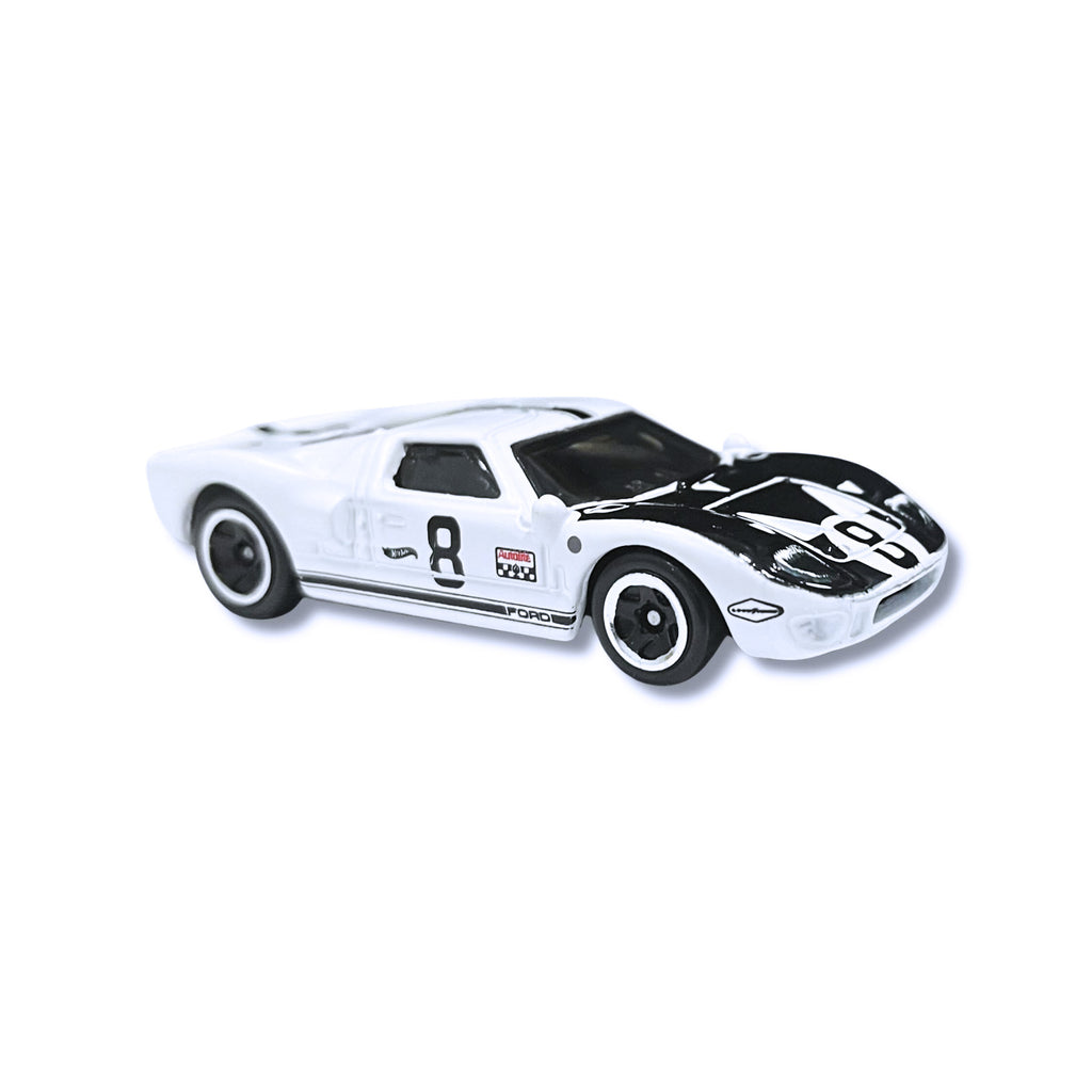 Hot Wheels FACTORY FRESH - Ford GT40 - White