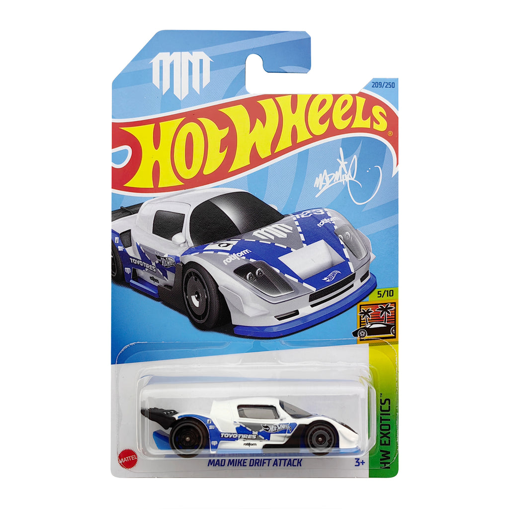 Hot Wheels HW EXOTICS - Mad Mike Drift Attack