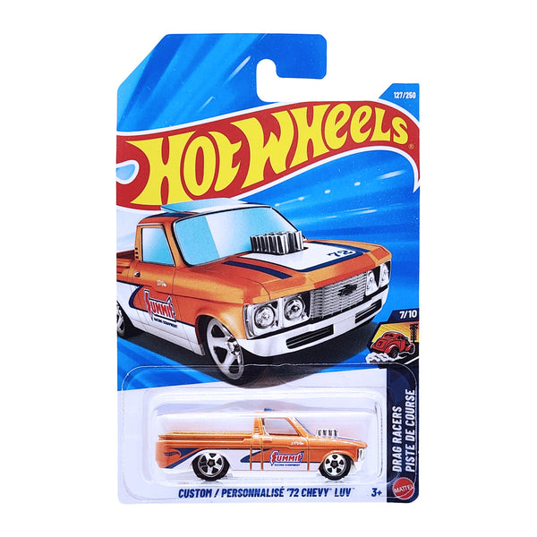 ミニカー Hot Wheels CUSTOM '72 CHEVY LUV Hot Wheels Custom '72 Chevy Luv Drag Racers 1:64 Truck | 1 Station Hub