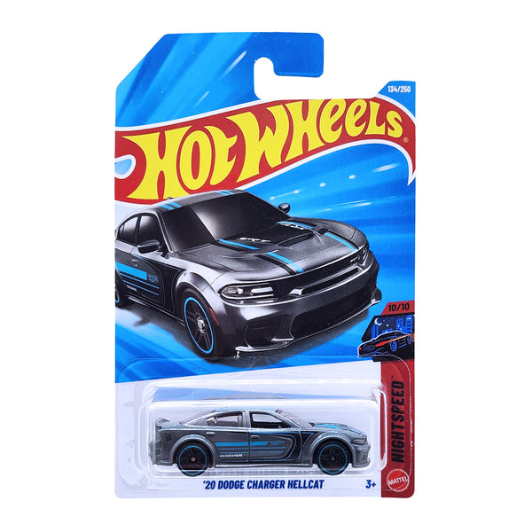 Hot Wheels '20 Dodge Charger Hellcat Diecast | Nightspeed 1:64