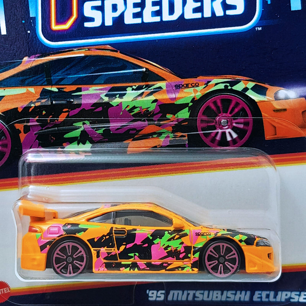 Hot Wheels Neon Speeders - '95 Mitsubishi Eclipse