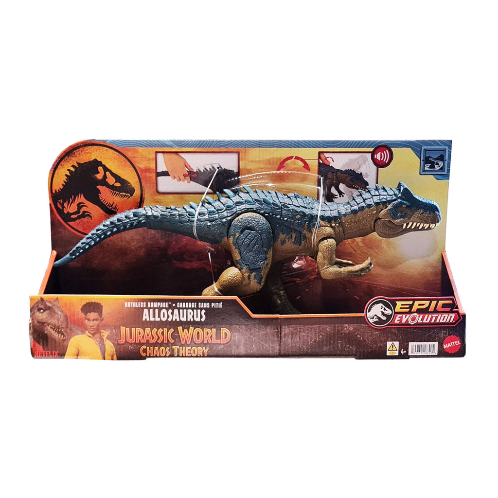 Jurassic World Chaos Theory Ruthless Rampage - Allosaurus
