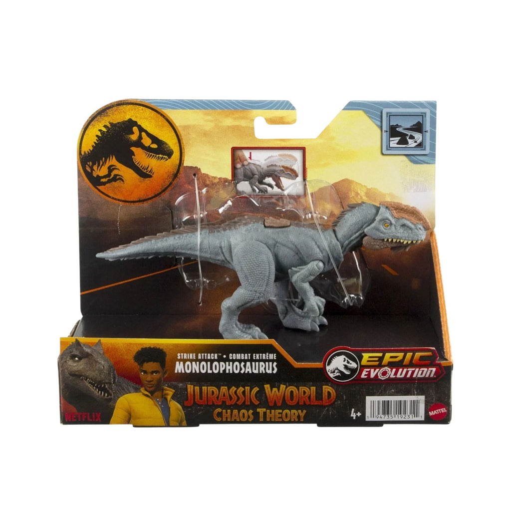 Jurassic World Chaos Theory Strike Attack | Monolophosaurus (HTK64) - 194735192311